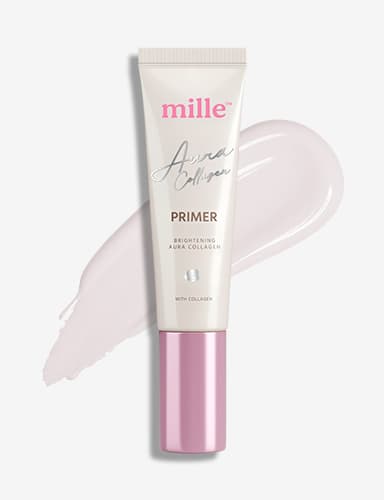 MILLE ออร่าไพรเมอร์ BRIGHTENING AURA COLLAGEN
